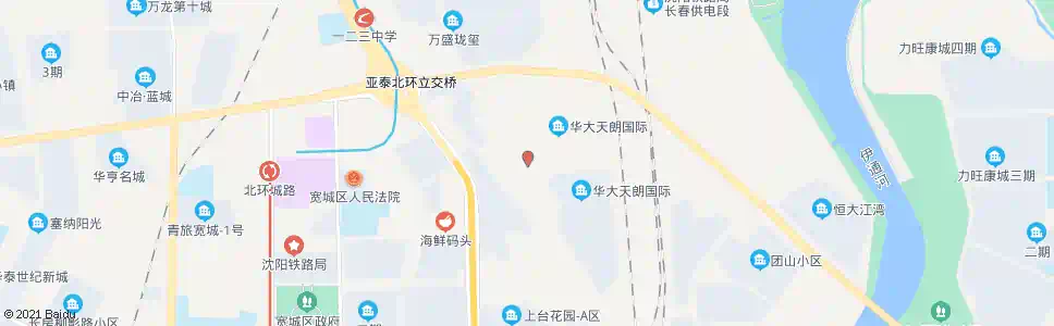 长春华大天朗国际_公交站地图_长春公交_妙搜公交查询2025