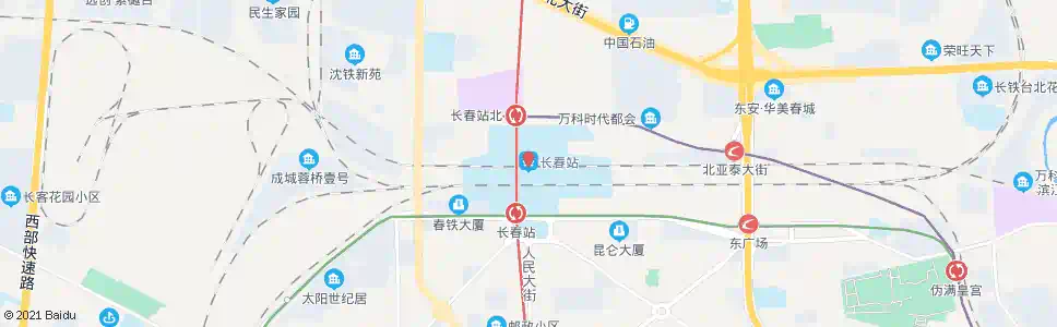 长春白龙屯_公交站地图_长春公交_妙搜公交查询2025