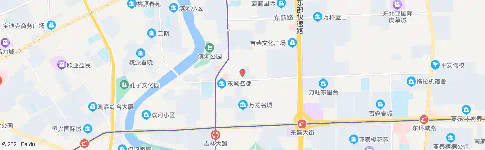 长春西绿安街_公交站地图_长春公交_妙搜公交查询2025