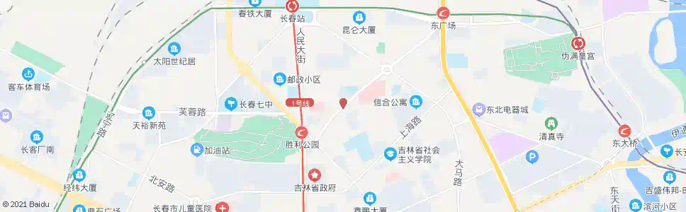 长春南京大街_公交站地图_长春公交_妙搜公交查询2025