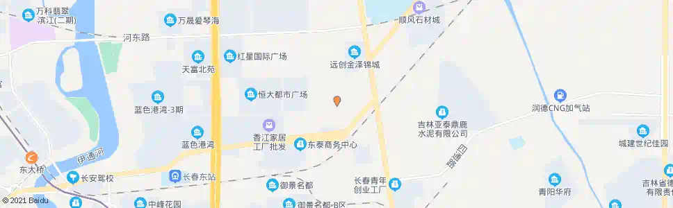 长春长春龙泉防水材料厂_公交站地图_长春公交_妙搜公交查询2025