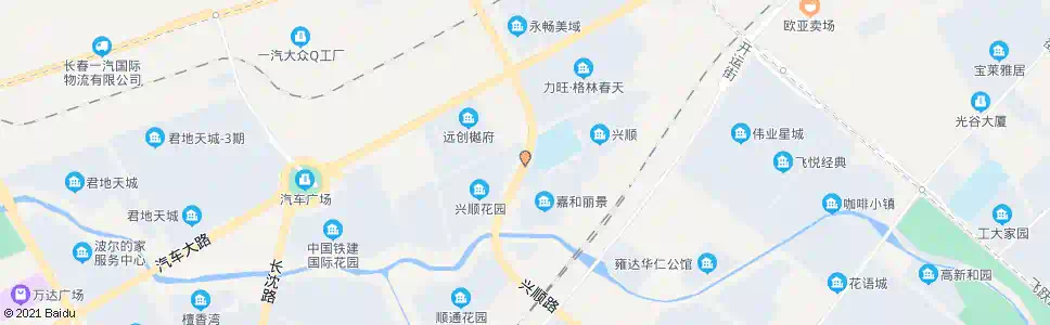 长春兴顺花园_公交站地图_长春公交_妙搜公交查询2025