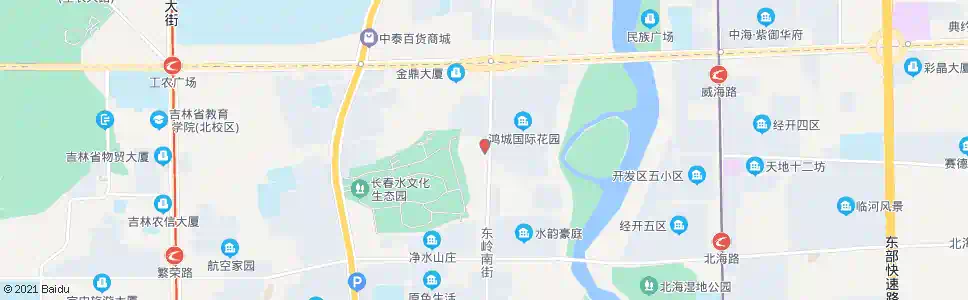 长春净水厂_公交站地图_长春公交_妙搜公交查询2025