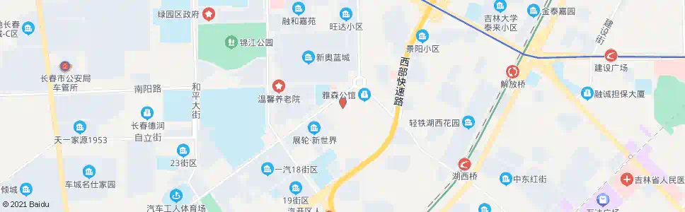 长春西湖砖厂_公交站地图_长春公交_妙搜公交查询2025