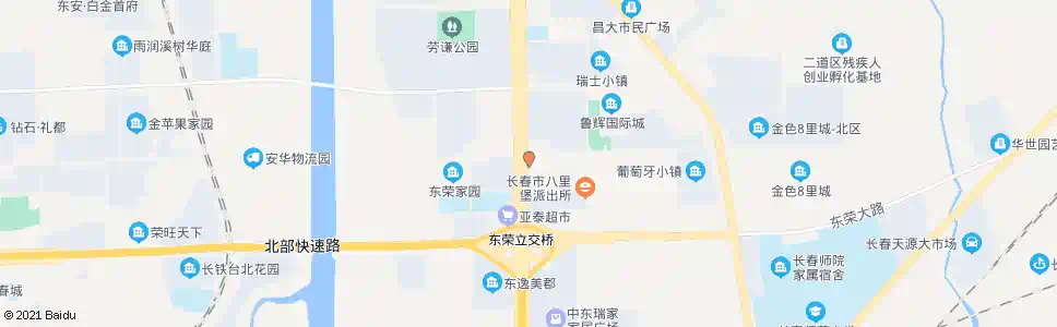 长春八里堡_公交站地图_长春公交_妙搜公交查询2025