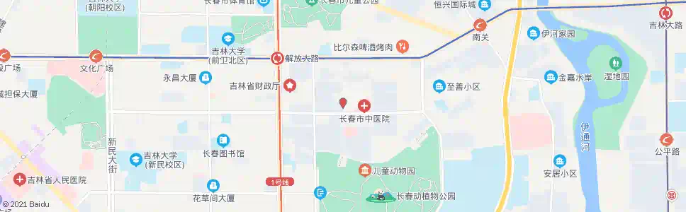长春树勋街_公交站地图_长春公交_妙搜公交查询2025