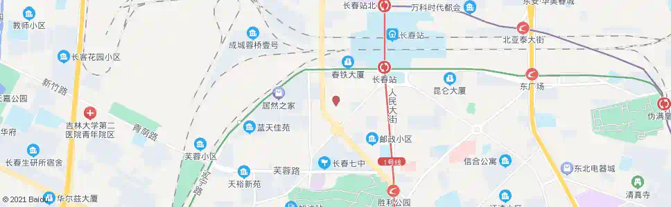 长春市心理医院_公交站地图_长春公交_妙搜公交查询2025