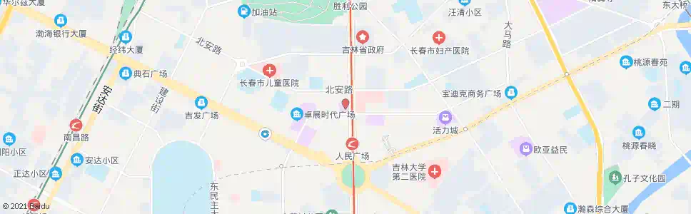 长春百货大楼_公交站地图_长春公交_妙搜公交查询2025