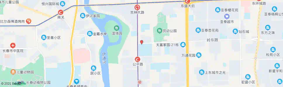 长春长春六中_公交站地图_长春公交_妙搜公交查询2025