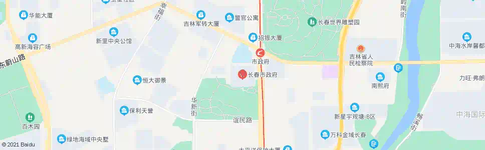 长春市政府_公交站地图_长春公交_妙搜公交查询2025