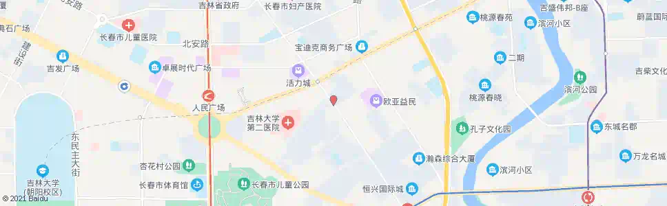 长春平治街_公交站地图_长春公交_妙搜公交查询2025