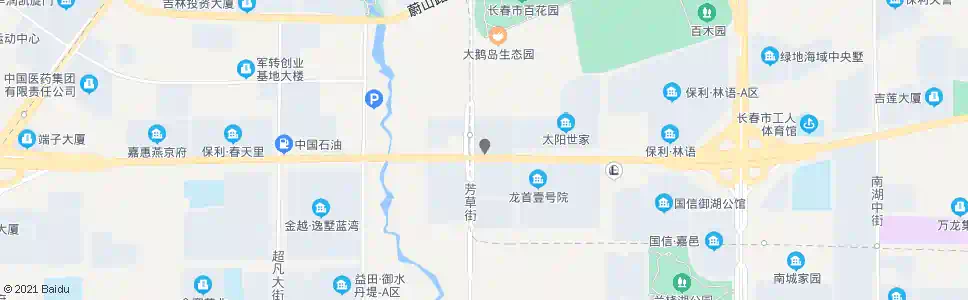 长春芳草街_公交站地图_长春公交_妙搜公交查询2025