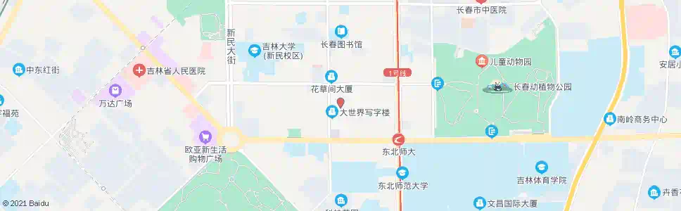 长春桂林路市场_公交站地图_长春公交_妙搜公交查询2025