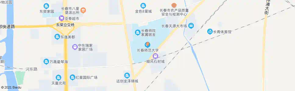 长春师范学院_公交站地图_长春公交_妙搜公交查询2025