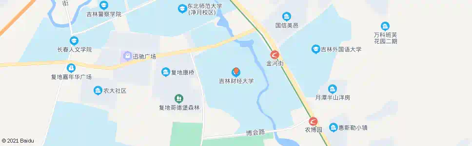 长春财专_公交站地图_长春公交_妙搜公交查询2025