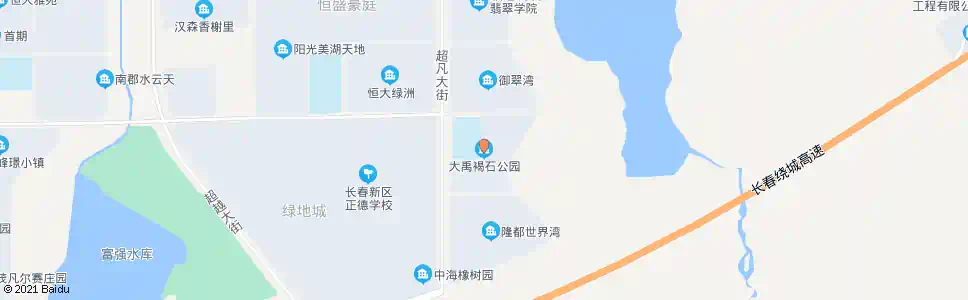 长春褐石公园_公交站地图_长春公交_妙搜公交查询2025