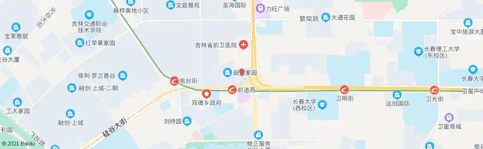 长春朝阳区政府_公交站地图_长春公交_妙搜公交查询2025