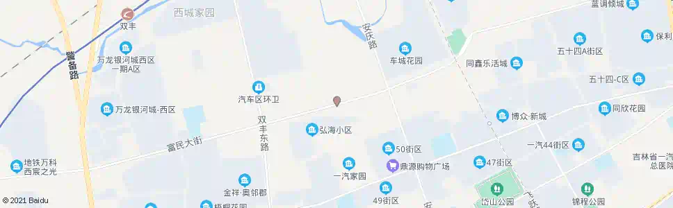 长春双丰新村_公交站地图_长春公交_妙搜公交查询2025