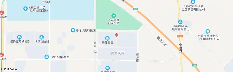 长春福源西街_公交站地图_长春公交_妙搜公交查询2025