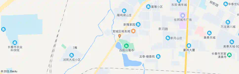 长春兴隆寺_公交站地图_长春公交_妙搜公交查询2025