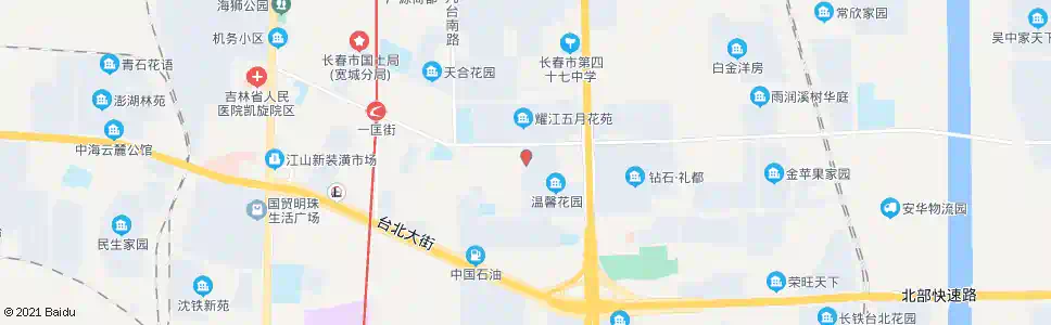 长春天波路_公交站地图_长春公交_妙搜公交查询2025