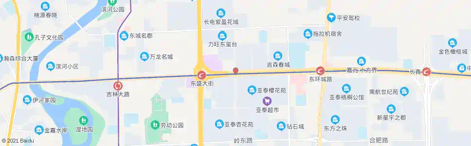 长春吉林大路(民丰街)_公交站地图_长春公交_妙搜公交查询2025