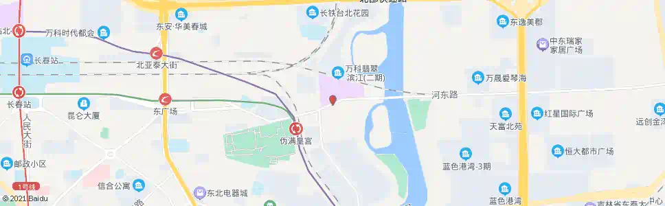 长春东安路_公交站地图_长春公交_妙搜公交查询2025