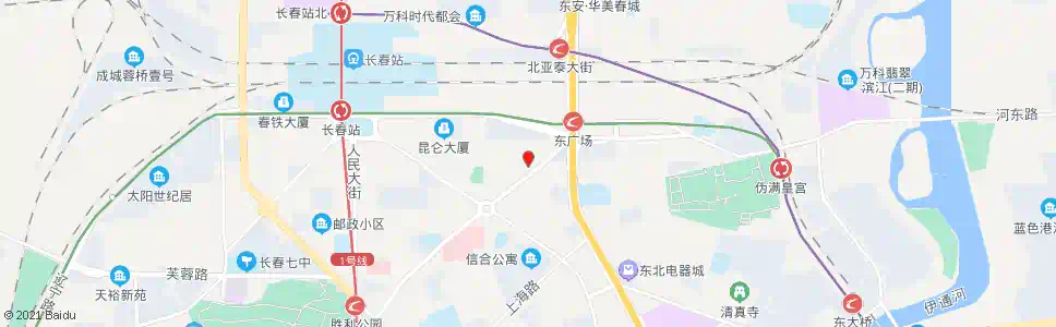 长春远东批发_公交站地图_长春公交_妙搜公交查询2025