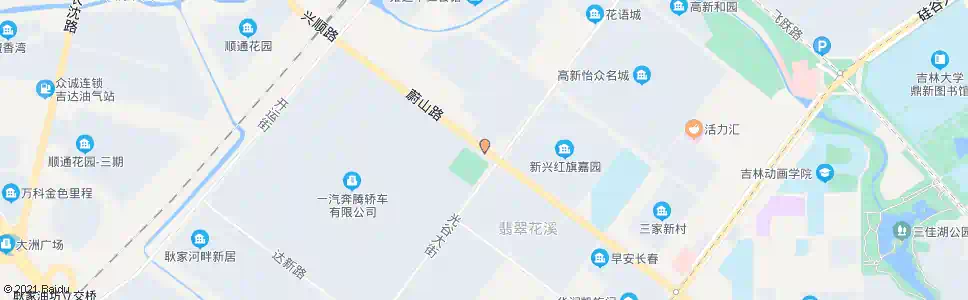 长春光谷大街_公交站地图_长春公交_妙搜公交查询2025