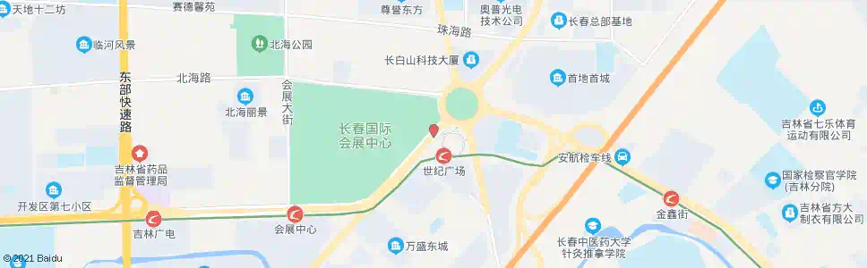 长春会展中心_公交站地图_长春公交_妙搜公交查询2025