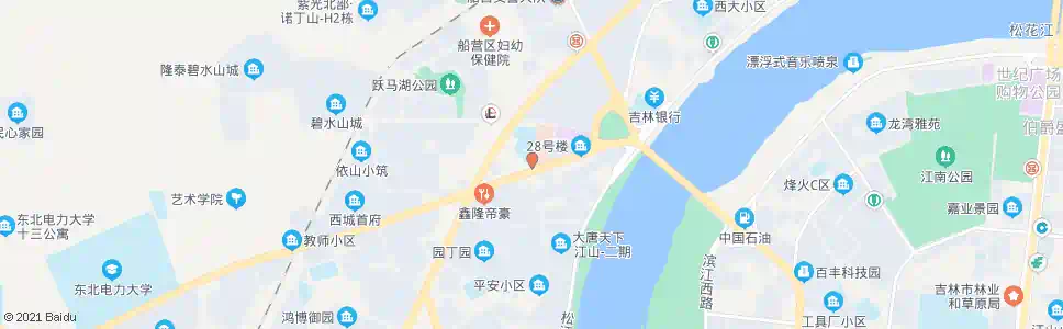 长春公交医院(车库)_公交站地图_长春公交_妙搜公交查询2025