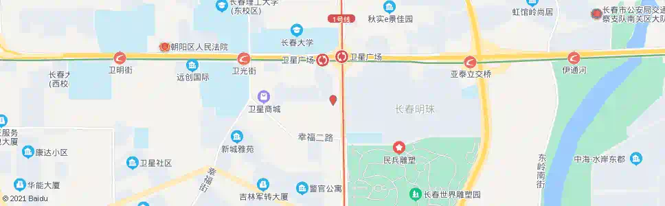 长春幸福一路_公交站地图_长春公交_妙搜公交查询2025