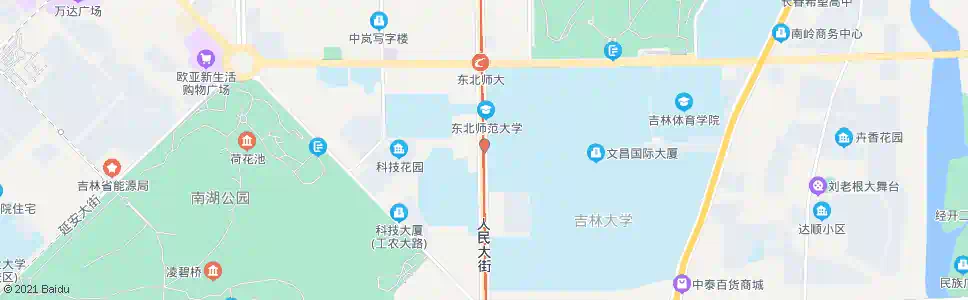 长春文昌路(人民大街)_公交站地图_长春公交_妙搜公交查询2025