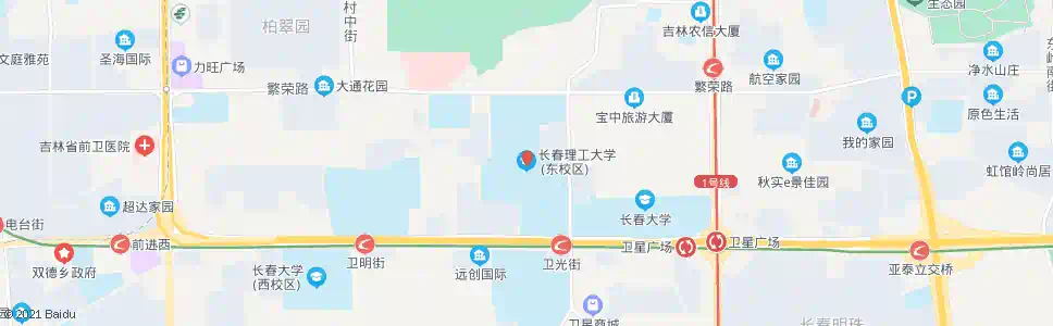 长春理工大学_公交站地图_长春公交_妙搜公交查询2025