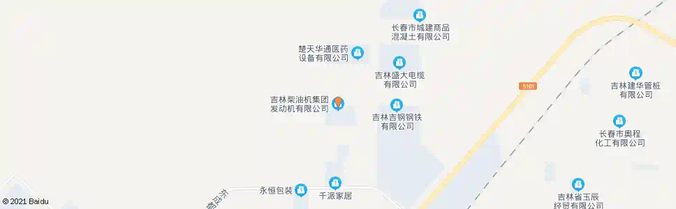 长春柴油机厂_公交站地图_长春公交_妙搜公交查询2025