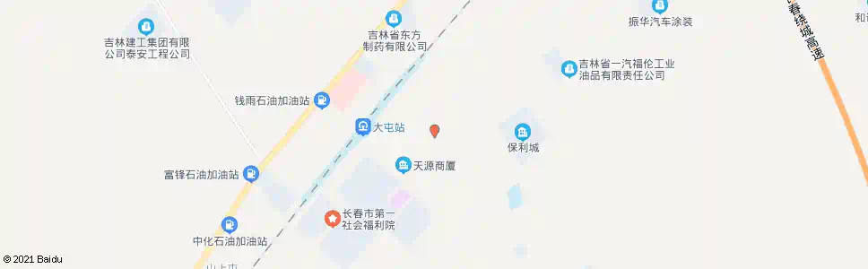 长春富锋农贸市场_公交站地图_长春公交_妙搜公交查询2025