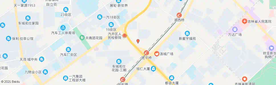 长春汽车文化园_公交站地图_长春公交_妙搜公交查询2025