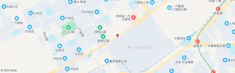 长春一汽七号门_公交站地图_长春公交_妙搜公交查询2025
