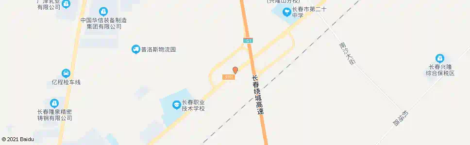 长春胡家店_公交站地图_长春公交_妙搜公交查询2025