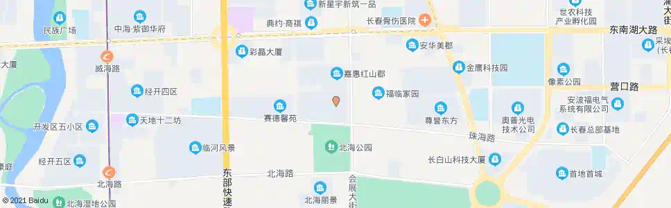 长春东方万达城_公交站地图_长春公交_妙搜公交查询2025