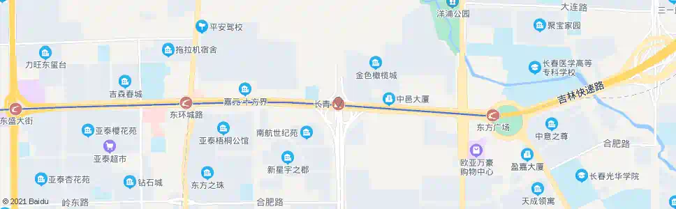 长春长青农家生态园_公交站地图_长春公交_妙搜公交查询2025