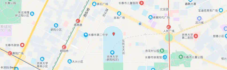 长春御花园_公交站地图_长春公交_妙搜公交查询2025