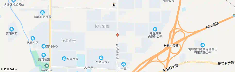 长春襄樊路_公交站地图_长春公交_妙搜公交查询2025