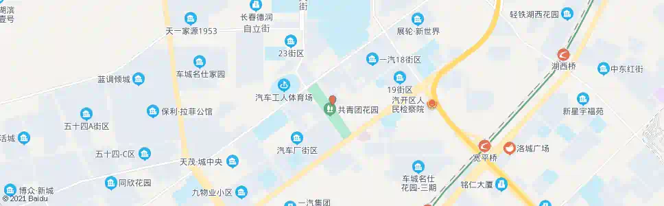 长春昆仑一路_公交站地图_长春公交_妙搜公交查询2025