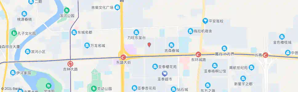 长春郁金花园_公交站地图_长春公交_妙搜公交查询2025