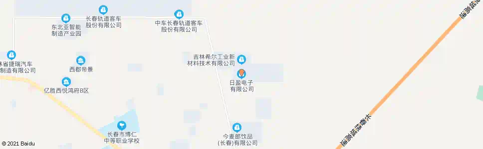 长春日盈电子_公交站地图_长春公交_妙搜公交查询2025