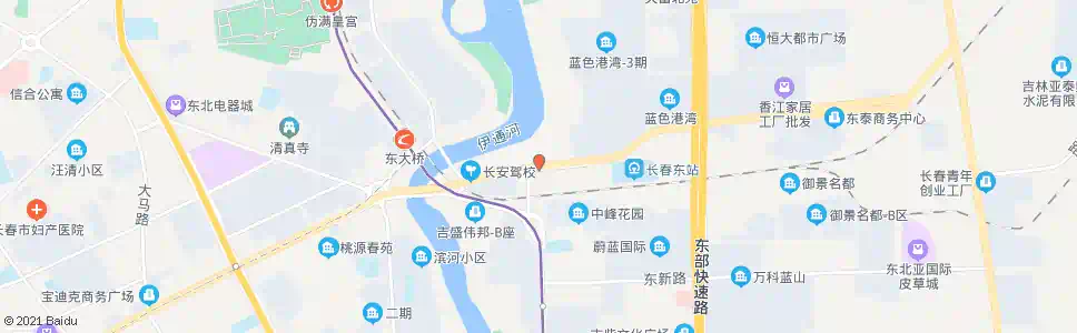 长春惠工路_公交站地图_长春公交_妙搜公交查询2025