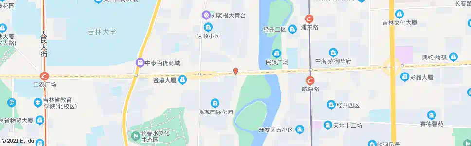 长春鸿城国际_公交站地图_长春公交_妙搜公交查询2025
