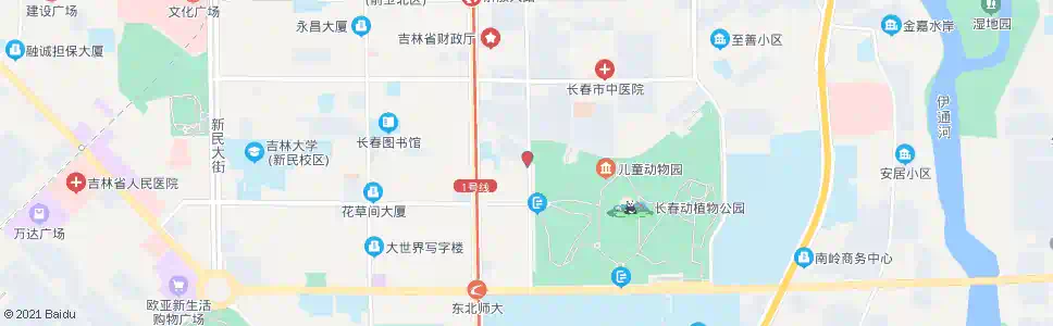 长春市四水厂_公交站地图_长春公交_妙搜公交查询2025