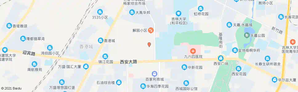 长春青州路_公交站地图_长春公交_妙搜公交查询2025